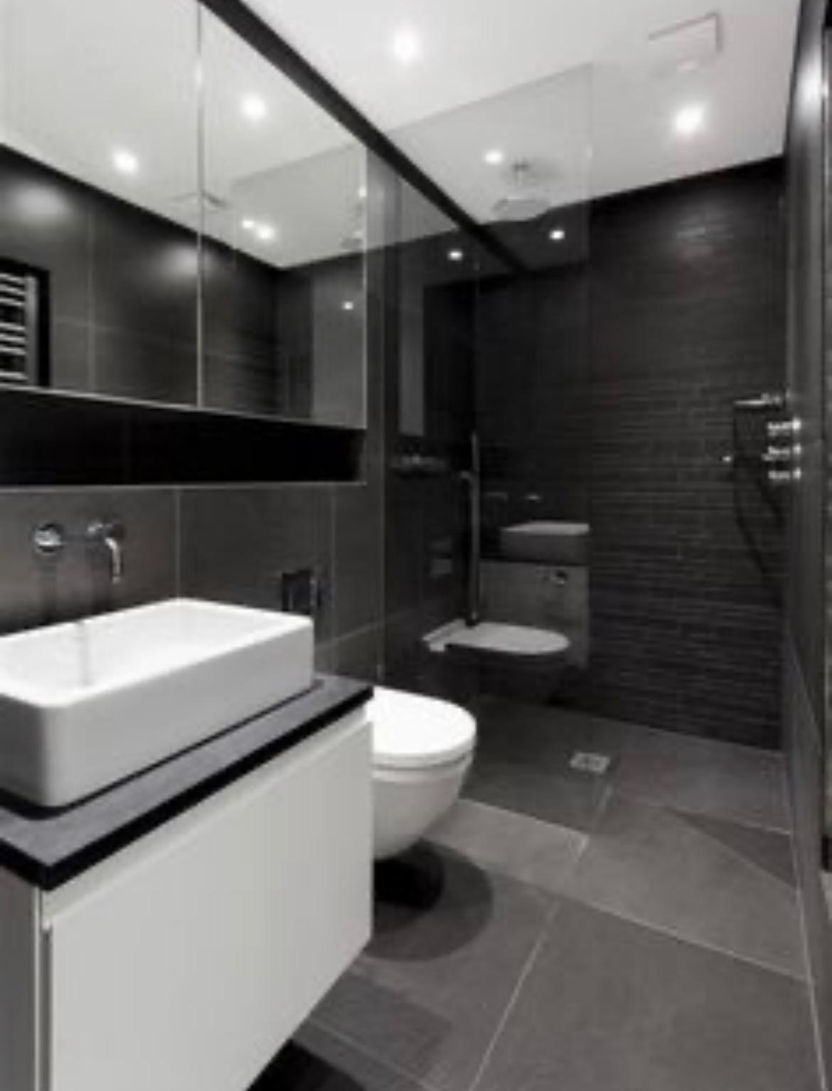 Modernisiertes Badezimmer